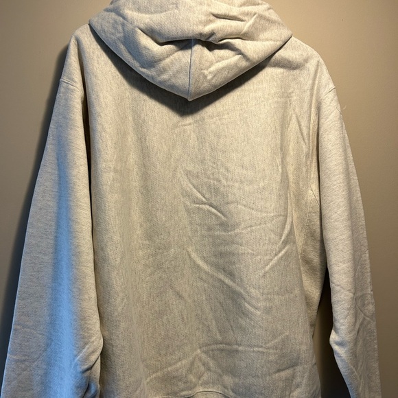 Champion Men's Light Gray Hoodie - Picture 6 of 7